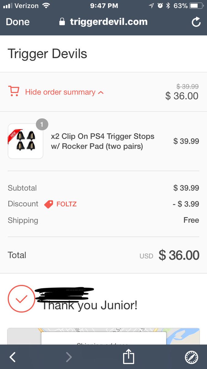 j5tar_Flow's tweet photo. Just order some #TriggerDevils with @BigFoltz discount code 👍🏽. Hopefully they get here on time for the new #CODWWII @TriggerDevils 💪🏽 https://t.co/zUTsIquKx1