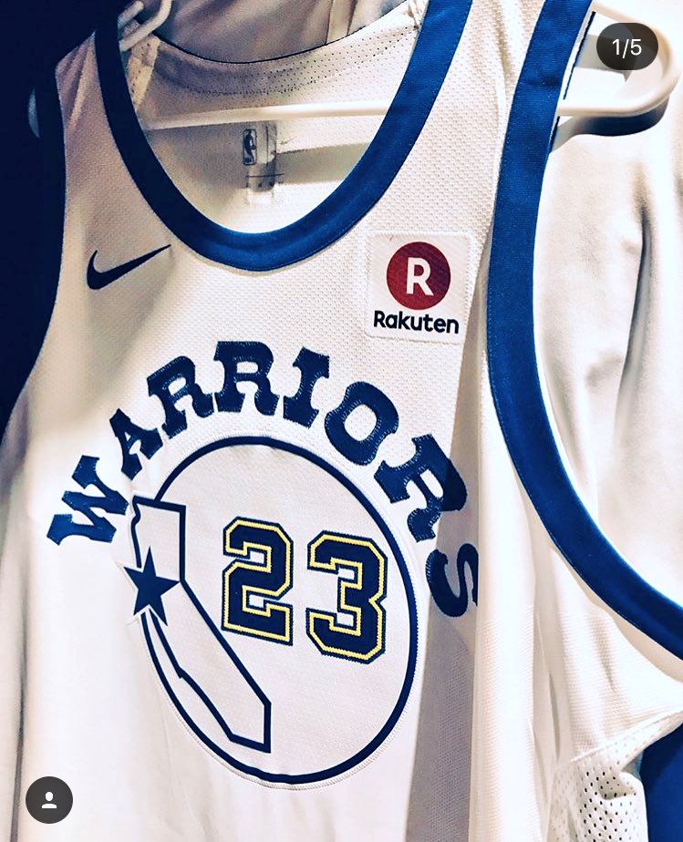 nba2lou's tweet photo. Watching the @ESPNNBA GS v NO game? Notice the @warriors jerseys

Look familiar? https://t.co/3EBeyOdO1I