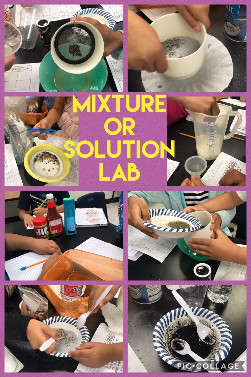 3rd grade having fun with mixtures and solutions! <a href="/KohrvilleKISD/">Kohrville Elementary</a>