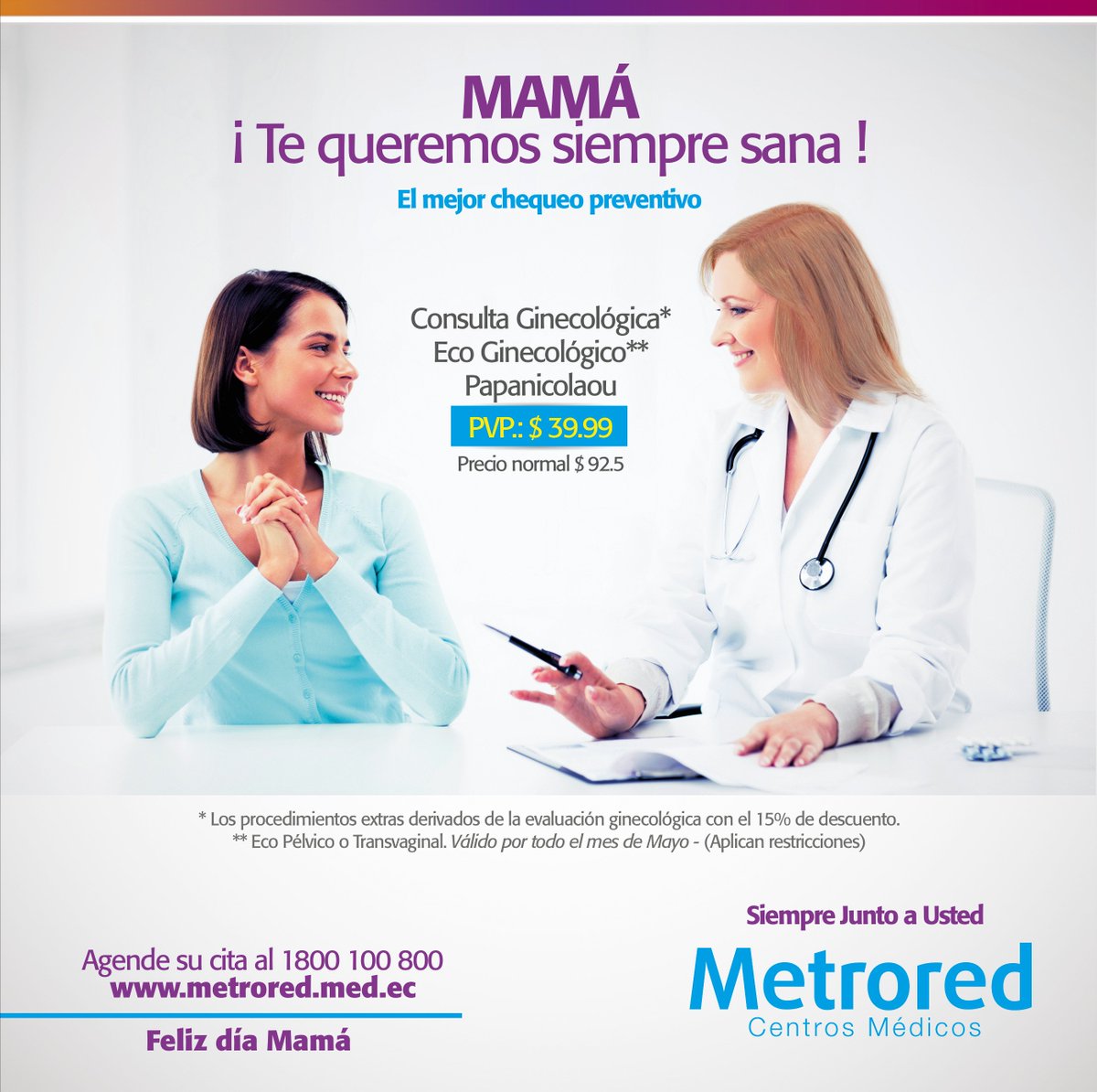 iGCreativos's tweet photo. Diseño Publicitario - Metrored Centros Médicos #iGCreative https://t.co/BA0bq9i2B6