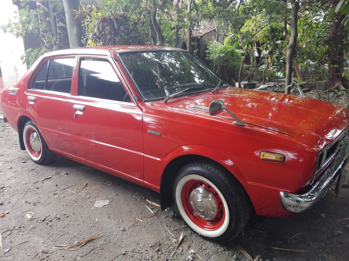 phasandito's tweet photo. For sale Toyota Corolla 1975 https://t.co/a2qVVGW4Od