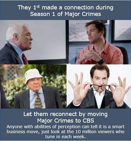 Mellin1980's tweet photo. 10 million people cannot be wrong.
#savemajorcrimes #saveprovenza https://t.co/wtBrXgB4YV