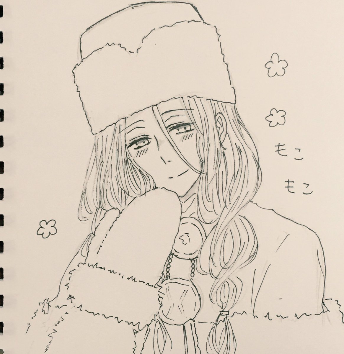 もこもこー 