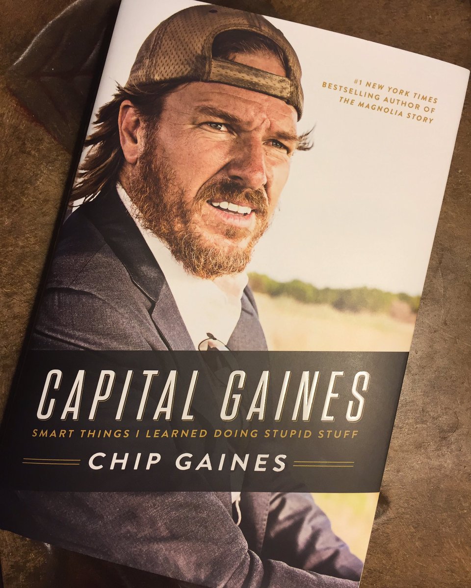 jordan_tickle's tweet photo. @chipgaines, read your book today, and couldn't put it down! Really enjoyed it - keep up the good work! https://t.co/zX33ohC3hO