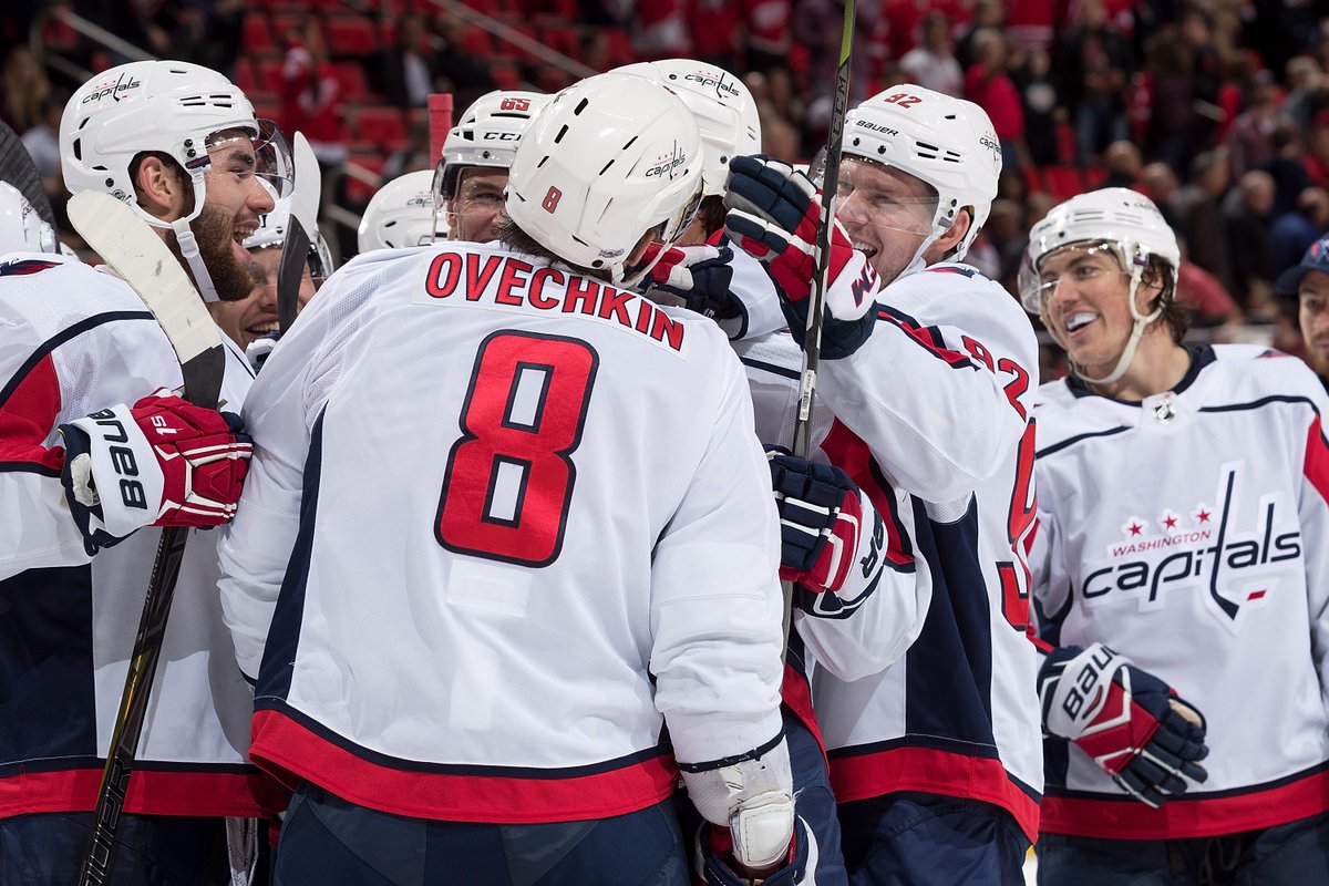 Capitals at Red Wings