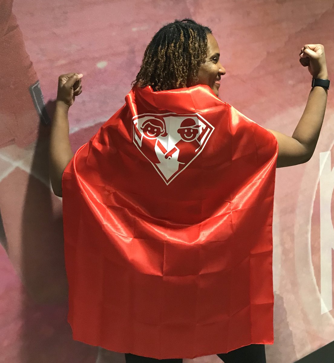 HopeHero4Cancer's tweet photo. It’s a bird. It’s a plane. It’s #hopehero4cancer taking on villains #CapeDayATL 2017 https://t.co/AfYhYnoWZE