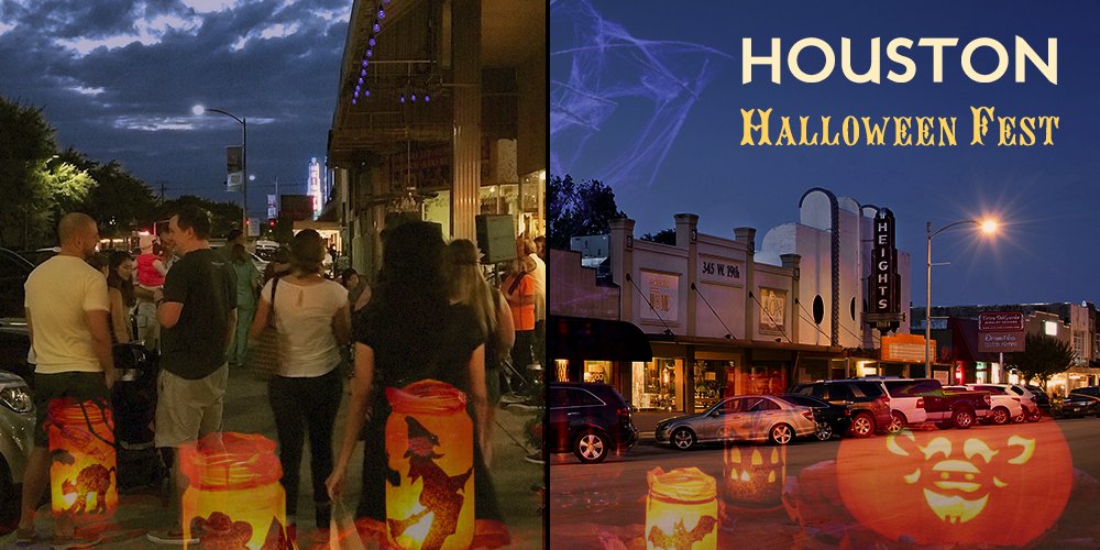 #Halloween Fest in #HoustonHeights Sat. 10/21 ~ live entertainment, beer gardens, food trucks, costumes, Kids Zone! eventbrite.com/e/7th-annual-h…