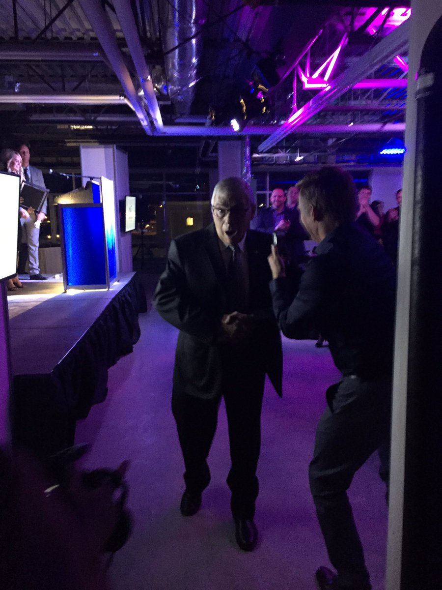 FortSaskChamber's tweet photo. Congratulations to @waynekatchur for being awards the prestigious Ken Hodgins award. #welldeserved #lifetimeofwork #fortsask https://t.co/IgEoadY5Lf