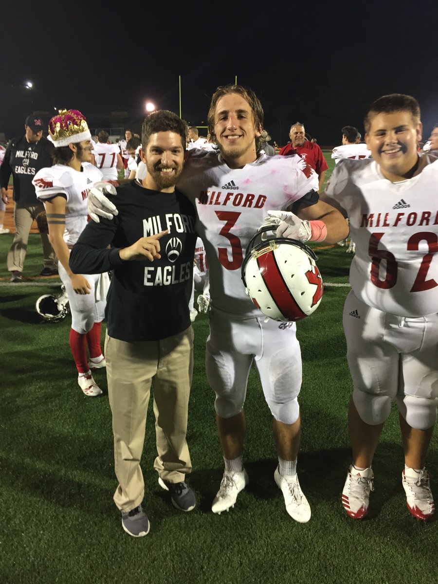 Milford Athletics on Twitter "FB More from postgame and your Eagles