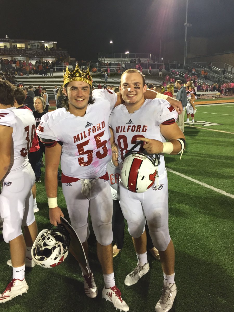 Milford Athletics on Twitter "FB More from postgame and your Eagles