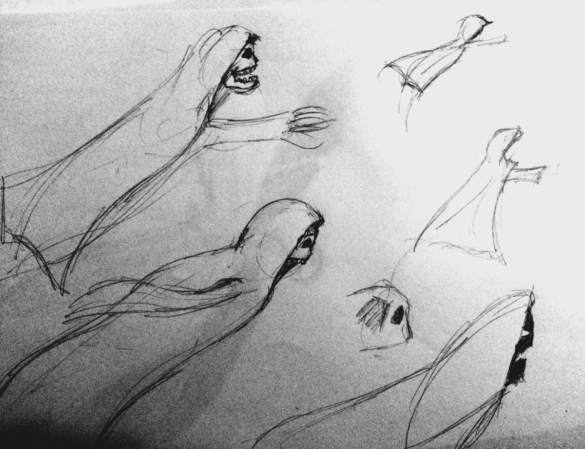 thluiz's tweet photo. Inktober 2017 20: Darktober - More concepts and beginning watercolor "animation" #darktober17 #gamedev @DarkTober  #inktober #inktober2017 https://t.co/7lymJpE0ga