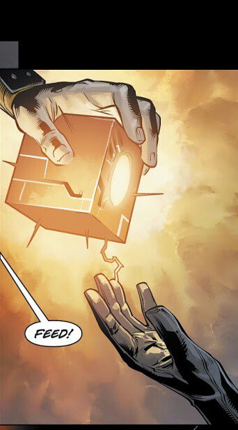 Grail repowers @JLAvsDarkseid, Dark God of <a href="/Apokolips_Now/">Apokolips CΩmeth</a>, by stealing the essence of Old Gods She kills; including Greek Demi-God Hercules.