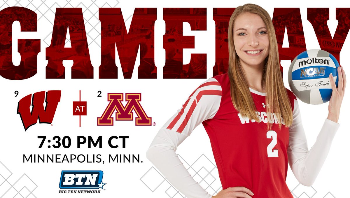 BadgerVB's tweet photo. #Badgers vs Gophers. Nothing better than a #BorderBattle

📺 https://t.co/J5i2yLRjOB
📊 https://t.co/FXROD1SXC0
📻 https://t.co/FHgQTITbHb https://t.co/JBRxK0etbM