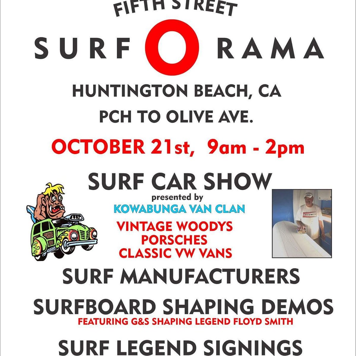 alohabamboo's tweet photo. 1st Annual, bringing back a tradition
This Sat. !! #vwvans #surfing #SoCal #woodies #surforama #EndlessSummer #RobertAugust #vintagesurf https://t.co/LDYloWj248