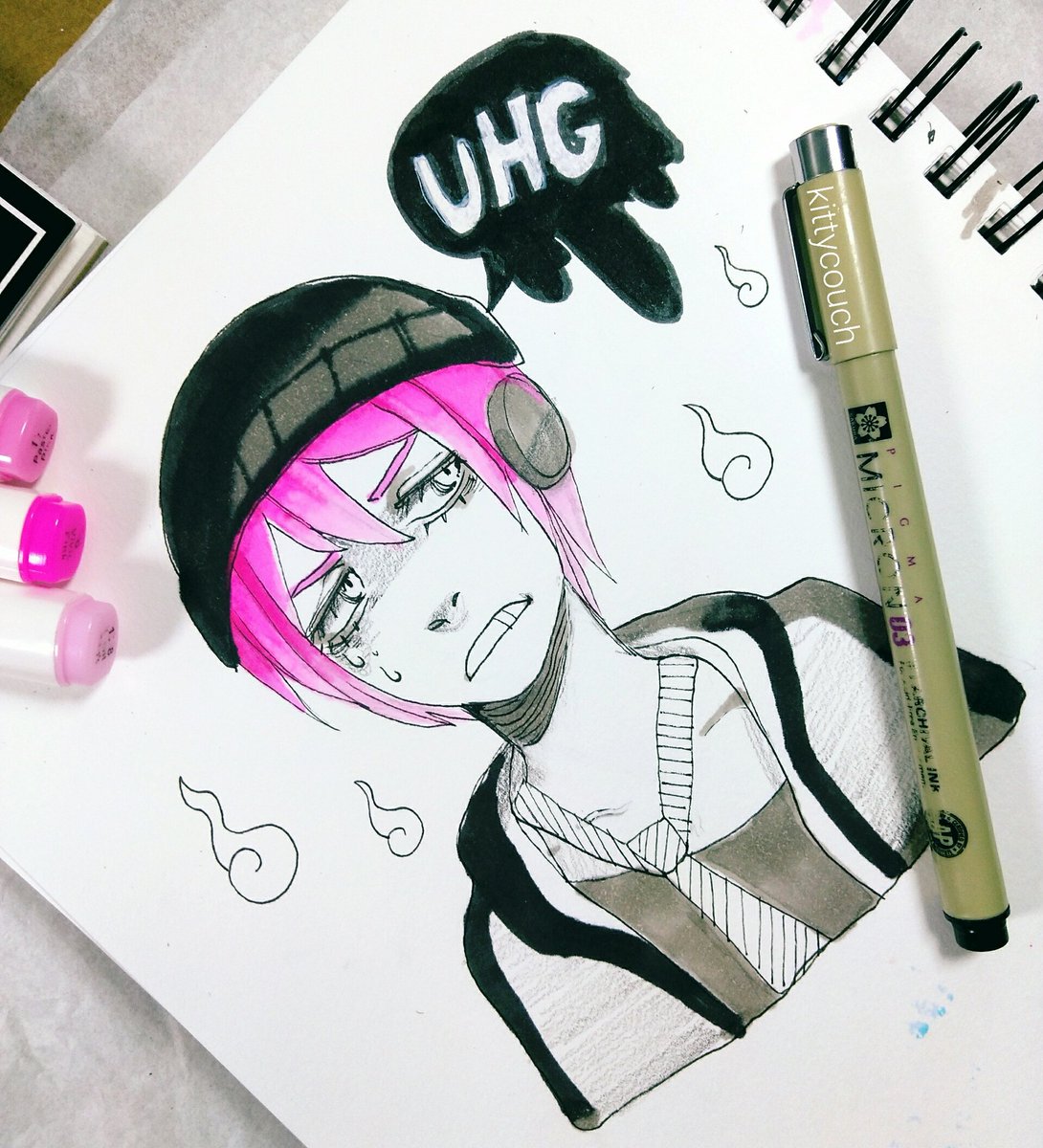 KittyCouch's tweet photo. Inktober 20th: YV2 #vocaloid #vocaloidxinktober #yv2 #vocaloidyv2 #Inktober #inktober2017 https://t.co/R8RqKFwtfV