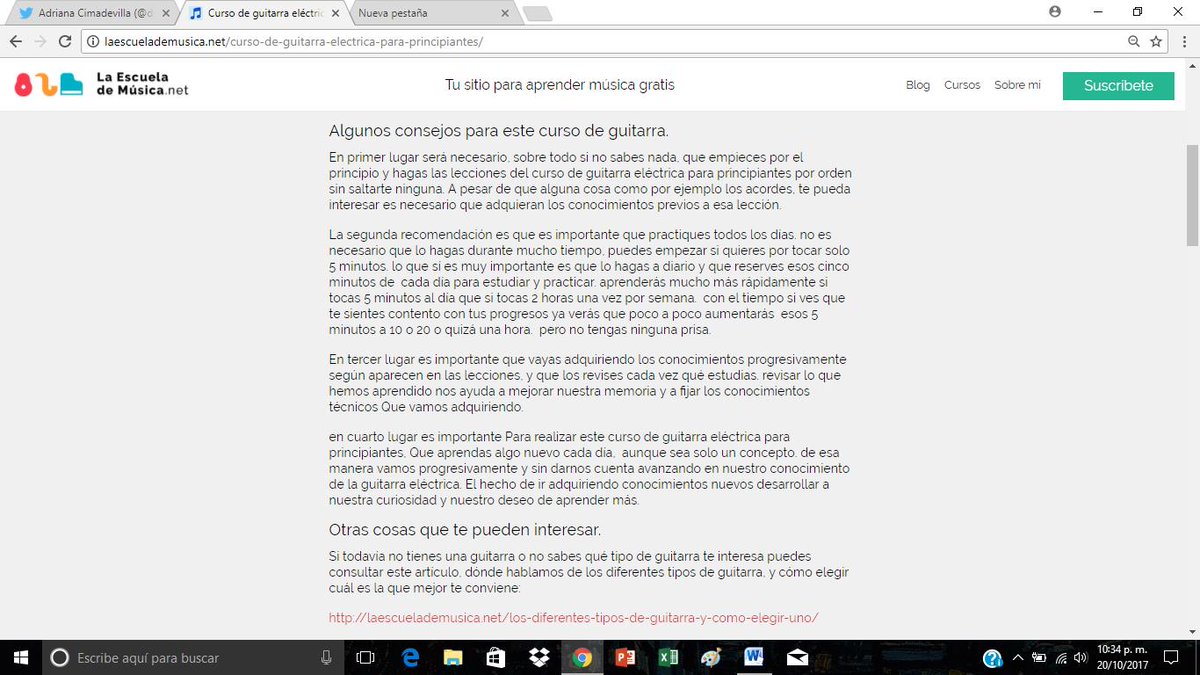 mariaemepi's tweet photo. @drianacima @jaortizv Hola compañera te mando unos consejos que encontré, quizás te puedan servir si decides seguir aprendiendo guitarrra!! https://t.co/LppqMA5SN0