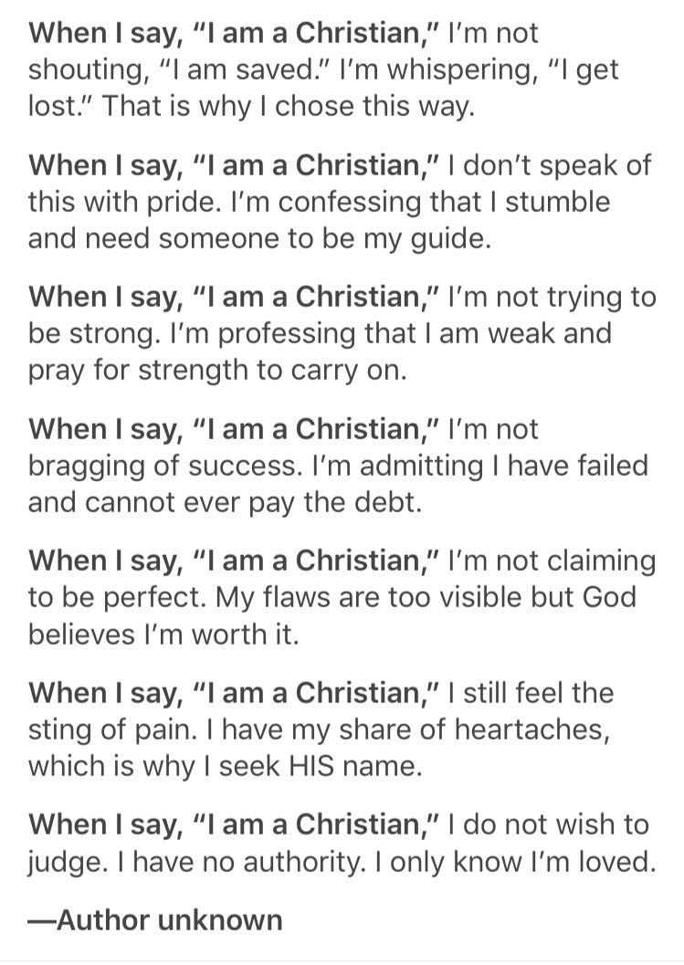 wordsweallneed's tweet photo. when i say “i am a christian”: https://t.co/d9R59RCr88