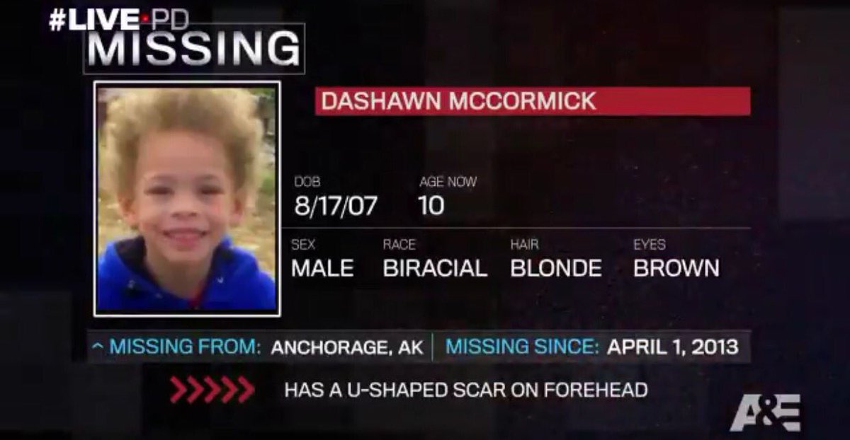 OfficerMorton's tweet photo. RT! Help find Dashawn McCormick! The first picture is his information and the second is what he most likely looks like now! #LivePD https://t.co/w1M0wzZh80