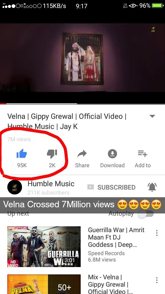 Aman_mehta001's tweet photo. #VELNA Crosses 7Million views bht bht mubarka Ustaad g love u @igippygrewal Bhaji g lovee u g is war diwali v repeat te gana lake mnayi Paji https://t.co/jyFYdjlMbr