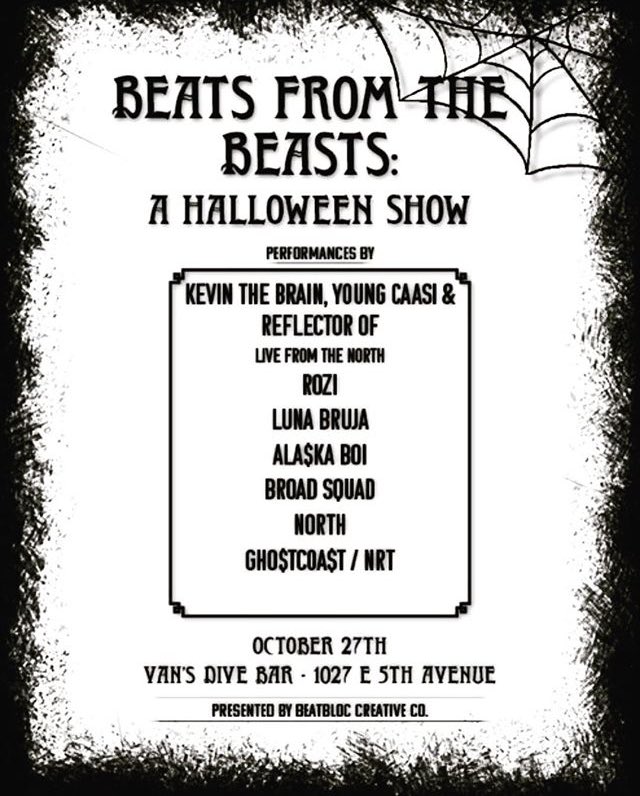 nighest_'s tweet photo. So nice seeing our name on a poster. Come thru next friday n see ya boys rap #ghostcoast https://t.co/5QqE3IZhzI