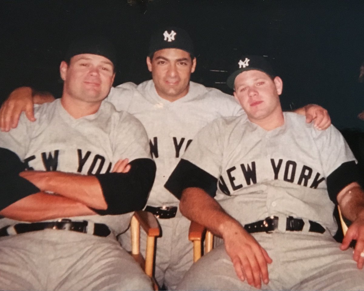D_Lombardozzi's tweet photo. Back in the days when urinals were in the dugout... #hbo #61* #yankees  @realchrisbauer @Paul_Borghese 👊🏻 https://t.co/b4XNl3mjzR