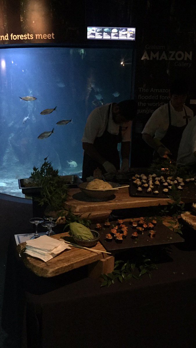 vanaqua's tweet photo. Great, sustainable seafood, great @OceanWiseLife partners, great music, and great backdrops. That’s #TTTC17! @FSVancouver @FairmontPacific https://t.co/caCEvVEo8v