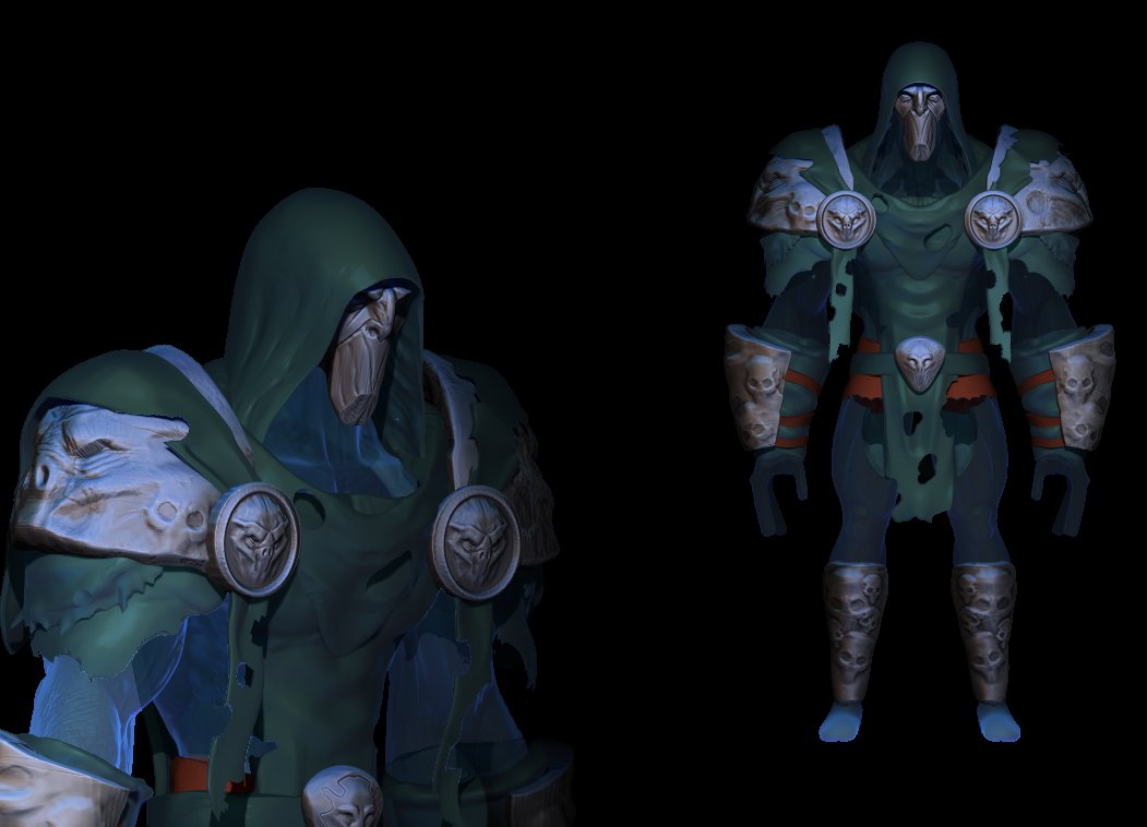 RavenCraftWKSP's tweet photo. Stylized, Low poly Necromancer Wraith thing...lets call it a Necrowraith. Based on @DageTheEvil 's designs. #animation #illustration #artist  #boardgames #prototype #bgg #boardgamegeek #tabletop #tabletopgames #gamesmy #zbrush #3d #characterdesign #creaturedesign #development https://t.co/gKvfHl8dvx