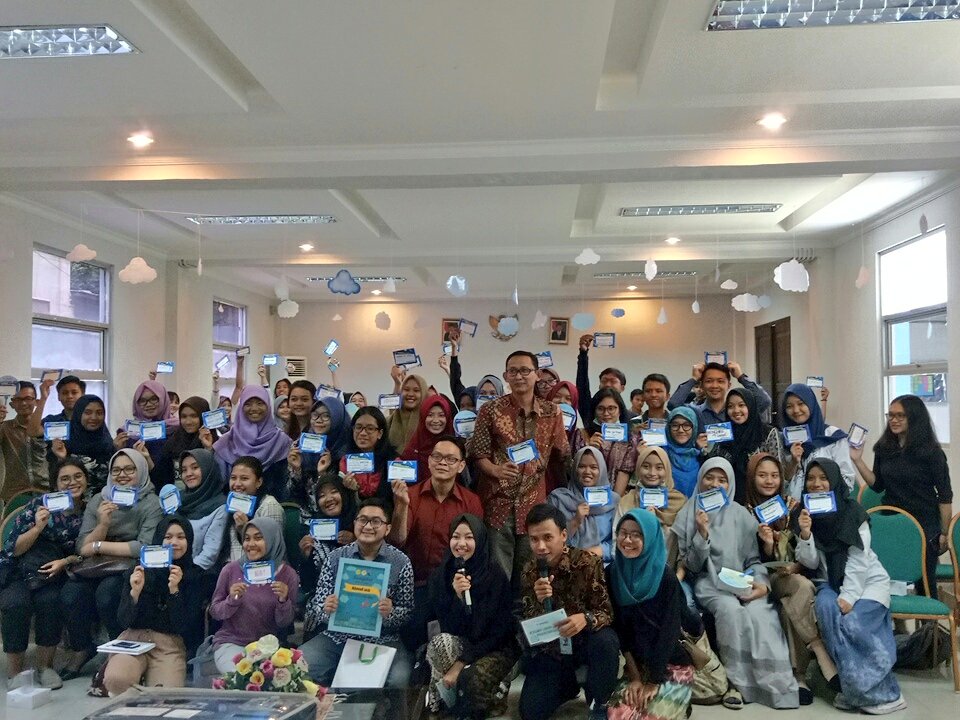 Foto bersama teman-teman hebat hari ini🙌