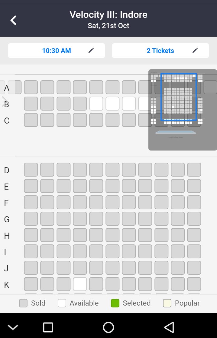 AD_Malwa_Fc's tweet photo. In 4 Multiplexs 2 Day Seats Are Housefull #Velocity3 #Carnival #PVR #inox,Insane Craze going on Here #Indore @GolmaalMovie https://t.co/LqhpNi7JIk