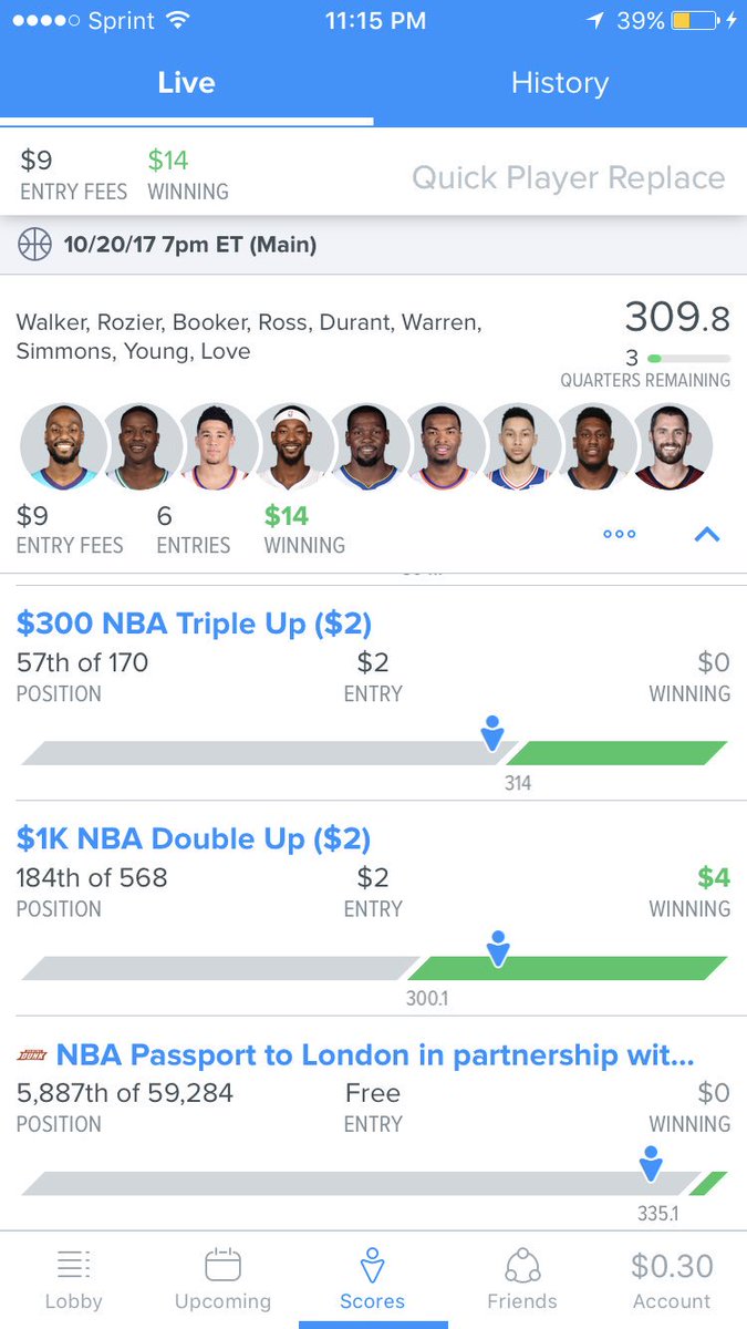 AceDailyFS's tweet image. Today's NBA lineups were straight 🔥🔥 stay tuned tomorrow for a live chat for picks and fades.