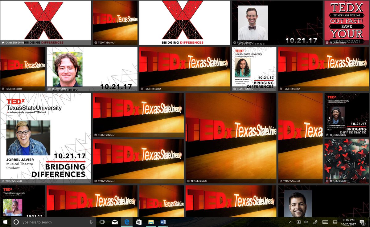 IMAAustinTx's tweet photo. What's happening?! Follow here live @TEDxTxStateU ! https://t.co/0h4uP6D1qg https://t.co/IyDQPDog8z