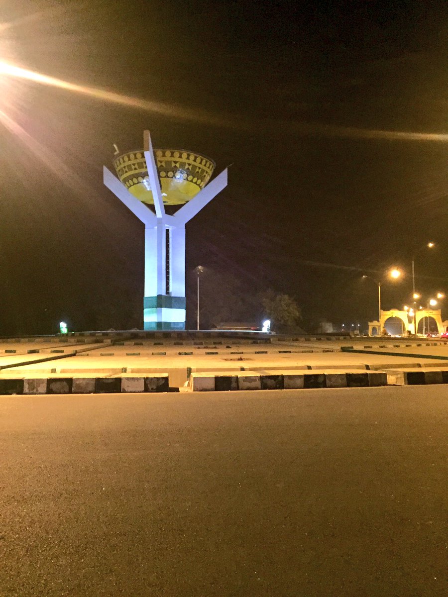 AUNigeria's tweet photo. Yola harmattan dust couldn't steal the serenity - the little things that brightens my day. #AUNigeria https://t.co/s30o1hv76U