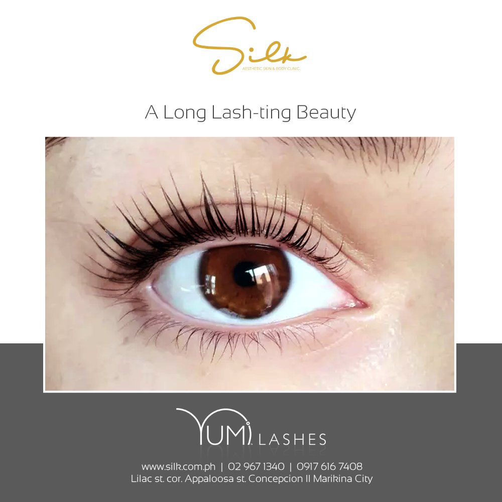 Silkaestheticph A Long Lash Ting Beauty Silk Silkaesthetic Yumilashes Clinic Longlasting Eyelashes Lashes Beauty