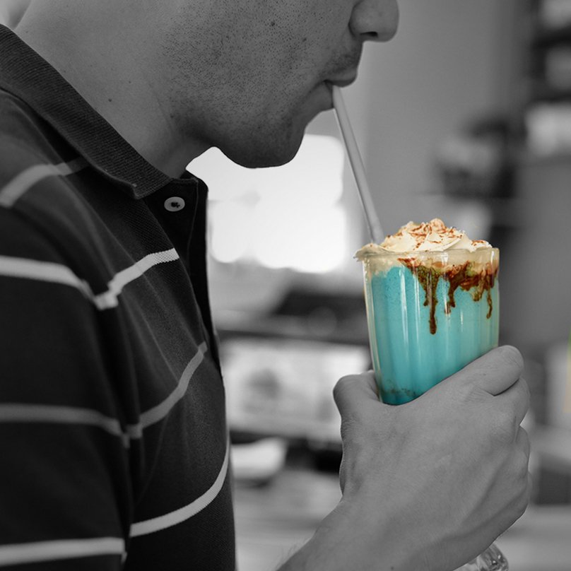 carlosmacnaught's tweet photo. ¡Bubblegum! esta #milkshake de #Rocketto es de lo mejor. https://t.co/Ak04veCF2j