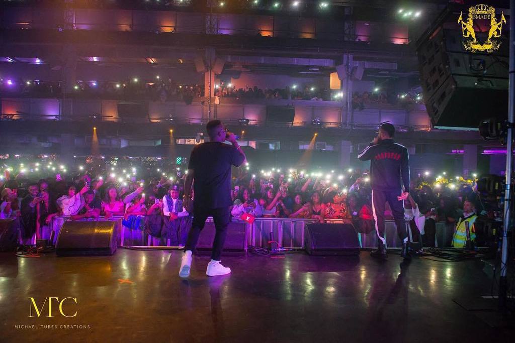 OloriSupergal's tweet photo. @baddosneh & @phynofino performs live on stage at Building Six Greenwich O2. #culturetour. @iamsmade 📸@Michaeltubescreations
#OSG #michaelt… https://t.co/5IoKjC9Dfd