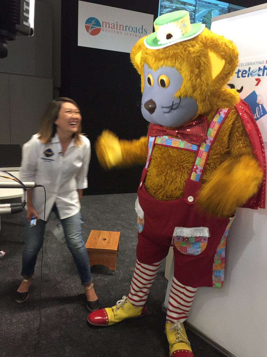 I love Telethon it's my favourite weekend in the year!  Here's some behind the scene pics from my <a href="/sunriseon7/">Sunrise</a> report <a href="/Telethon7/">Telethon</a> <a href="/SevenPerth/">Channel Seven Perth</a>