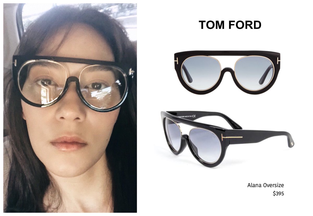 bcalive's tweet photo. 🍍 Hello holiday take a rest, travel, go shopping &amp; check it new item from Bumblebee Today She wore dope optical glasses #TOMFORD woman eyewear price $395~ #beecrisalive #บีคริส https://t.co/MguabwPtua