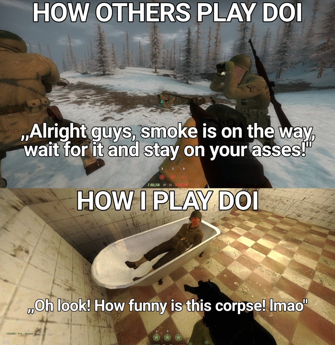 doimemes's tweet photo. Because there isn't any better thing than a funny corpse!
@dayofinfamygame https://t.co/MnGGpDdujc