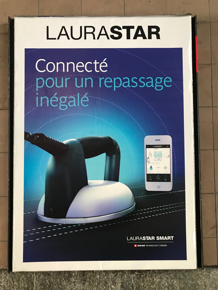 Smart iron... Really?...  #IoT #Digital #Switzerland