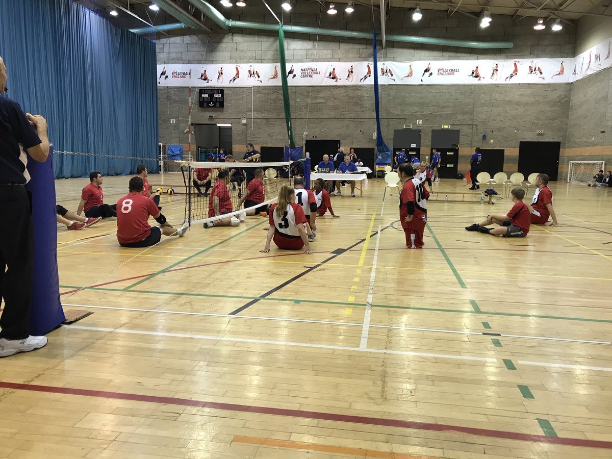 ManchesterSVB's tweet image. Ready to go! #sittingvolleyball