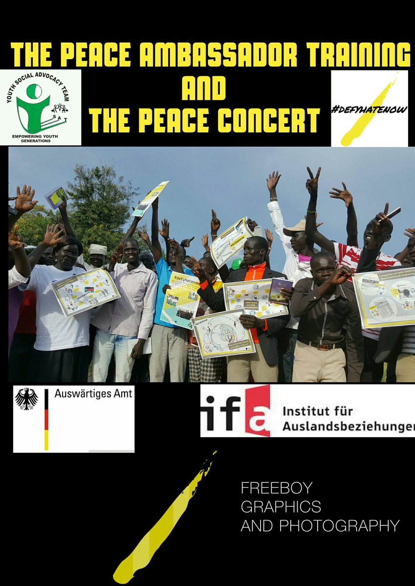 orindimusic's tweet photo. ALL HAPPENED YESTERDAY
#PEACE AMBASSADOR TRAINING 
#MUSIC4PEACE CONCERT 
@defyhatenow https://t.co/89J2rV2FIa