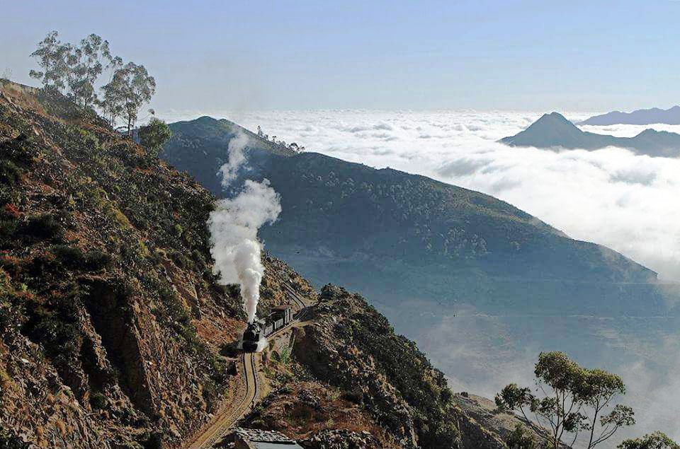 GhideonMusa's tweet photo. Breathtaking View - Steam Train – Asmara - Massawa Road #Eritrea  #Tourism #Travel #Africa 
Photo Richard Stevens https://t.co/KWyiZD4HbH