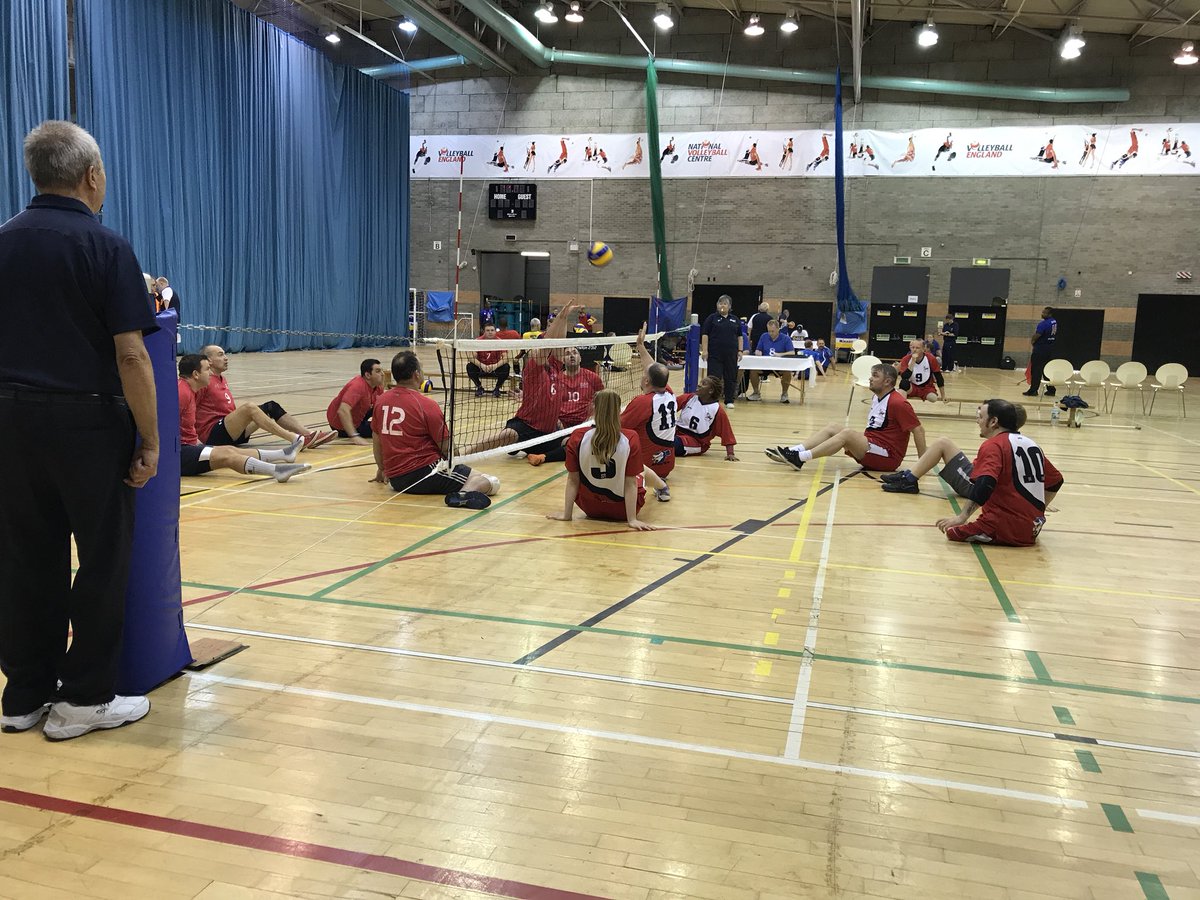 ManchesterSVB's tweet image. Some great effort so far from both teams playing the first match in Tier 2! #sittingvolleyball