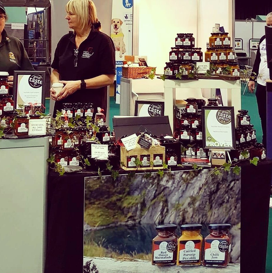 _puffer's tweet photo. @PufferFoodCo all set up @BBCGoodFoodShow #gfshow #pufferfood https://t.co/uO2ZnON4uy