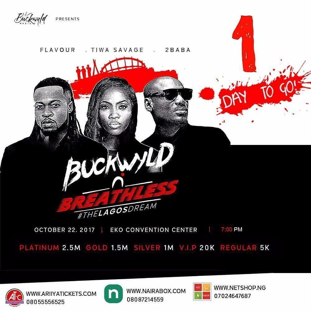 OloriSupergal's tweet photo. One day to go
#BnbLive https://t.co/HvRRQgzB9G