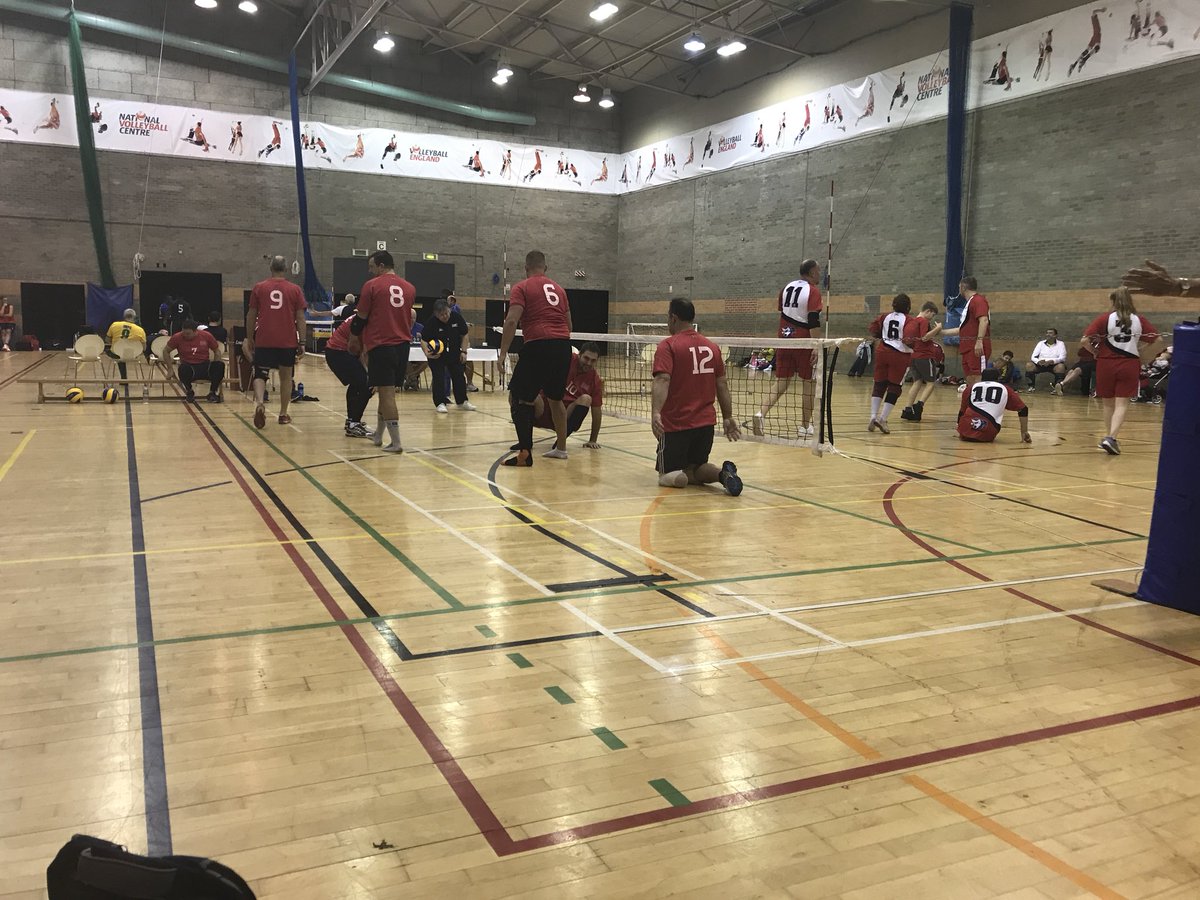 ManchesterSVB's tweet image. 25-18 final score in the first set to South Hants! #sittingvolleyball