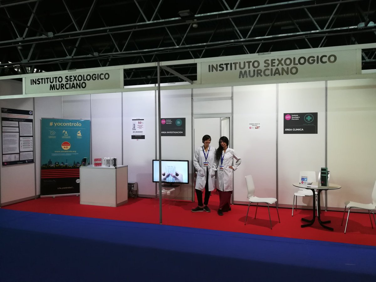 ISMsexologia's tweet photo. Arranca el @eroticoalmeria no olvides visitar el stand de @ISMsexologia consulta gratuita con @helenatv29 y @Sexdisability https://t.co/5el3SN5Uyw