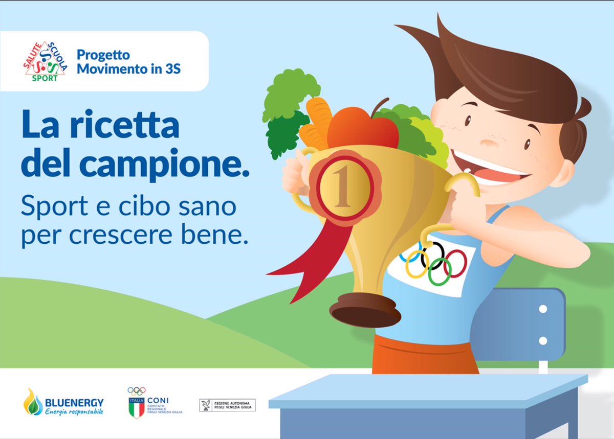 Udinese_1896's tweet photo. Tra poco #CONIFVG e #Bluenergy sul progetto “Movimento in 3S”, lo sport veicolo di vita sana, crescita individuale e aggregazione sociale https://t.co/IGU353Y7rv