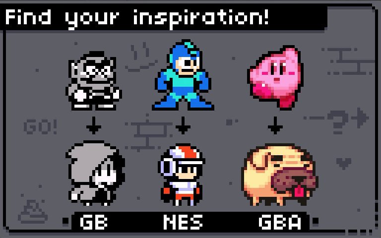 MortMort_'s tweet photo. It’s Easy to Rip and Copy Sprites. But you learn so much more from Observing what inspires you, and turn it into your own thing. #pixelart https://t.co/hTBDuleUEB
