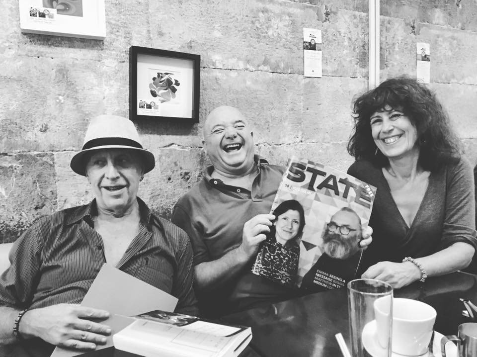 bprojectspace's tweet photo. Exhibiting artists with the issue 24 of @StateF22 - Gibraltar. As seen by 5 artists Exhibition open until 28th October #abprojectspace https://t.co/774KesNGIh